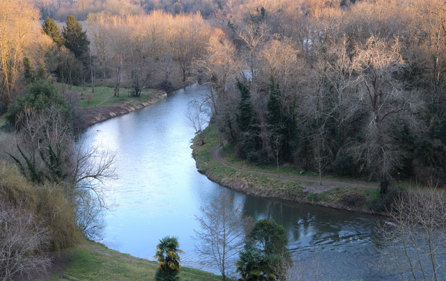 Le gave d'Oloron à Sauveterre de Béarn